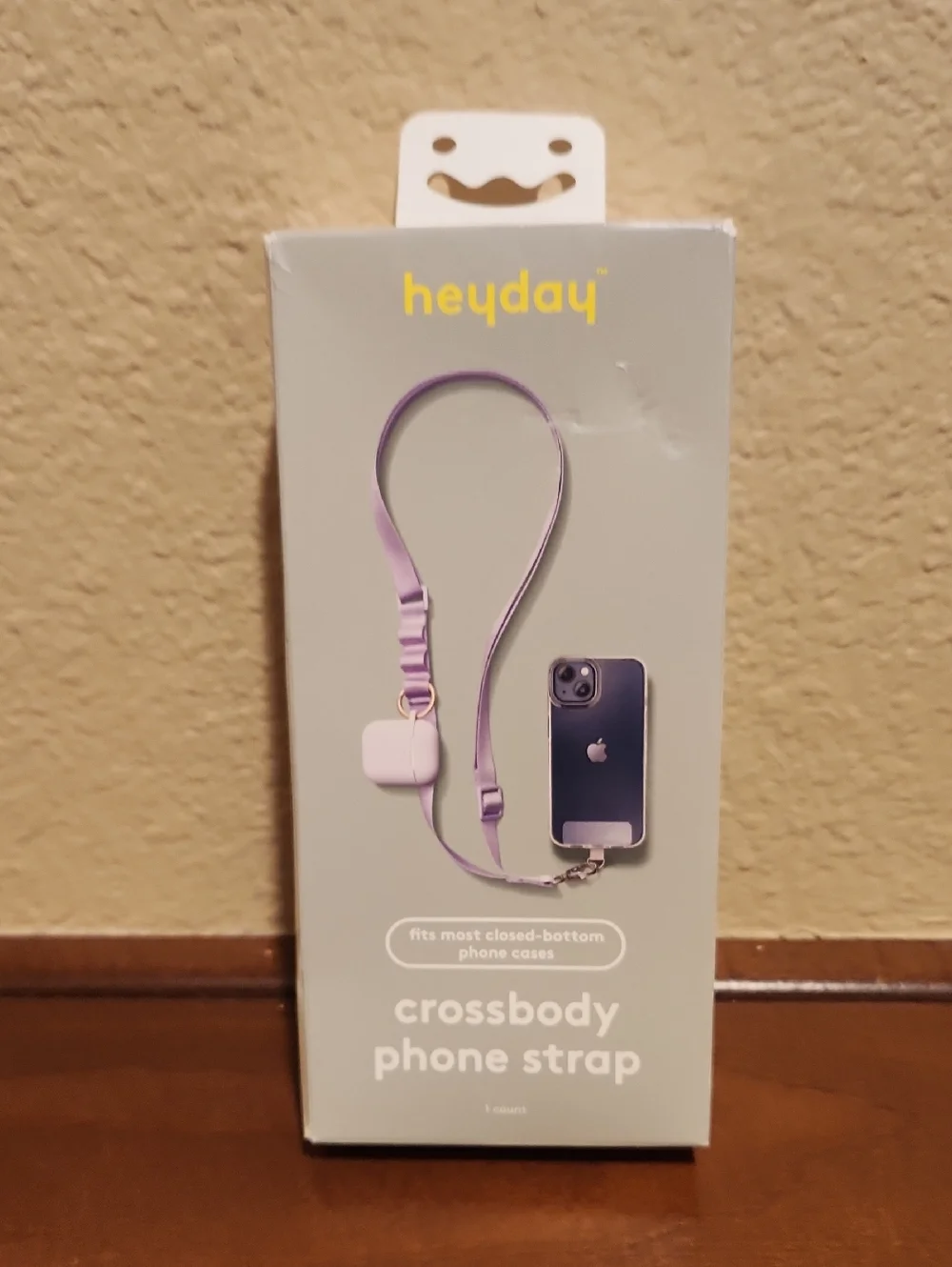 heyday Crossbody Phone Strap in Lavender Purple
